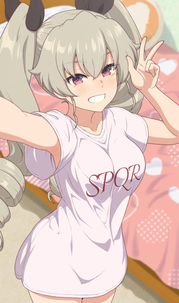 Anzai Chiyomi Selfie Time! (Girls und Panzer, by badguy) #1050
