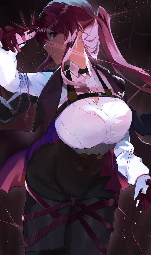 Kafka Honkai Star Rail Seductive Gloves by harutoman Wallpaper #1055