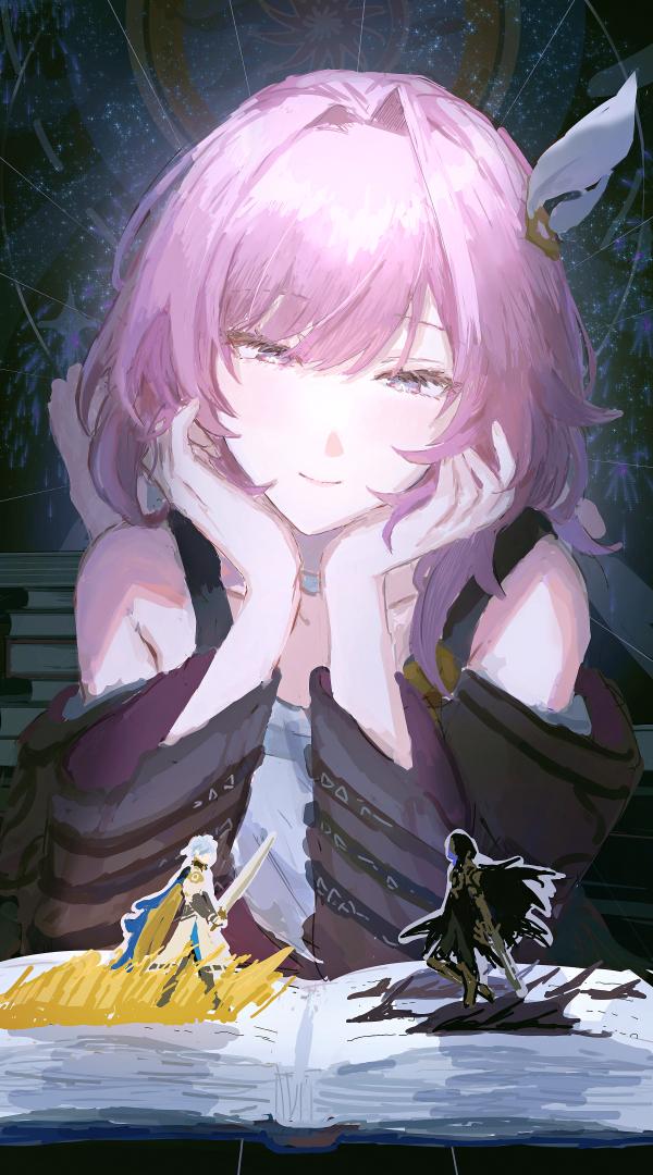 Cyrene Honkai Star Rail Dosukoi Tsukimiyama's Dreamy Fanart Wallpaper #1062