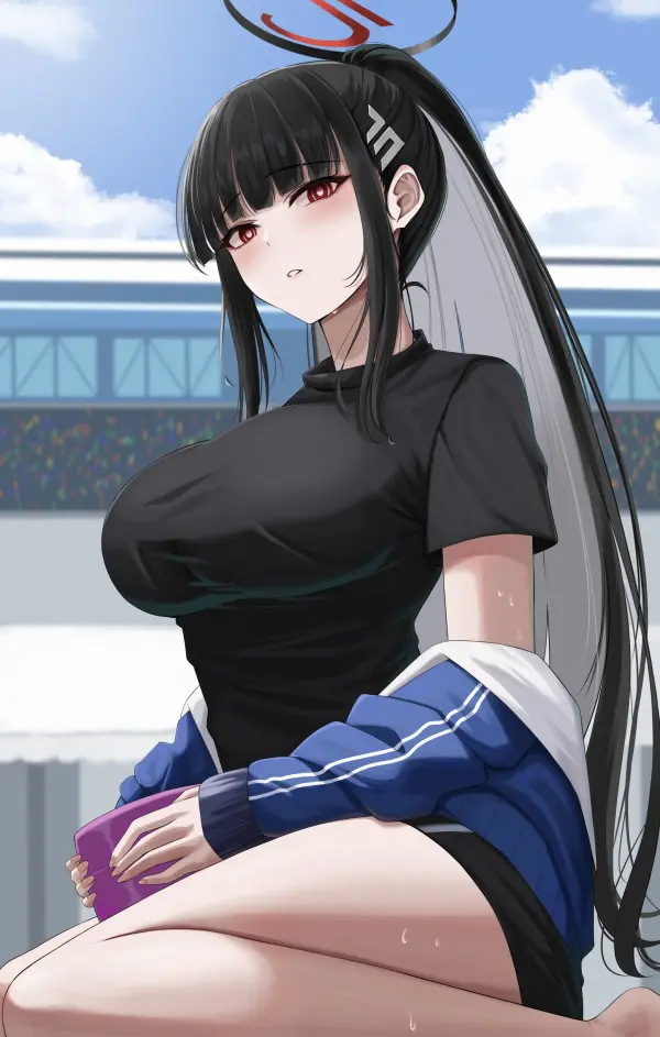 Rio Tsukatsuki Blue Archive Wallpaper - yamikyon Fanart #1066