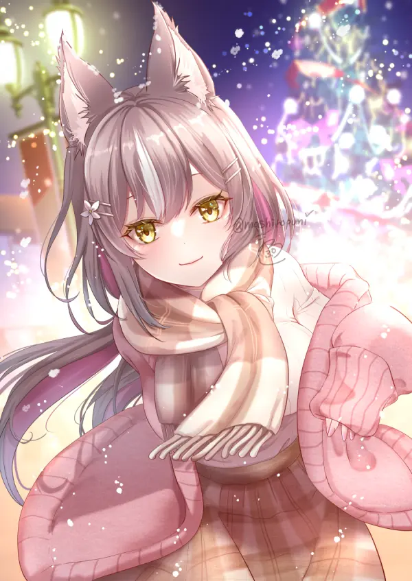 Chisaka Airi Winter Wallpaper: Phase Connect Fanart by mashiropuni #1068