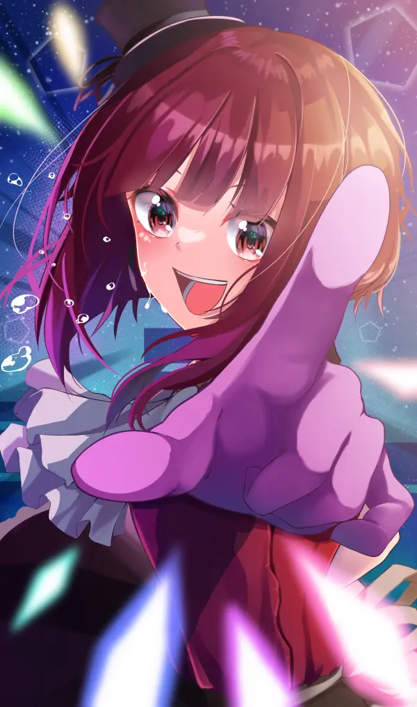 Arima Kana Oshi no Ko Pointing Idol Wallpaper by hika3hina3 #1075