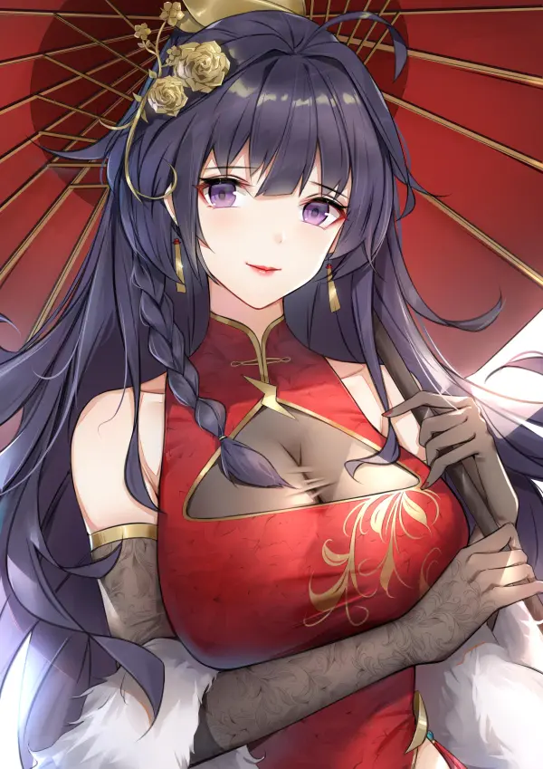 Raiden Mei Exquisite Elegance Fanart Wallpaper – Honkai Impact 3rd by Wu Ganlan Cai #1102