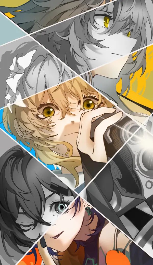 HoYoverse Snapshot: Lumine, Stelle & Belle | 4K Wallpaper #1113