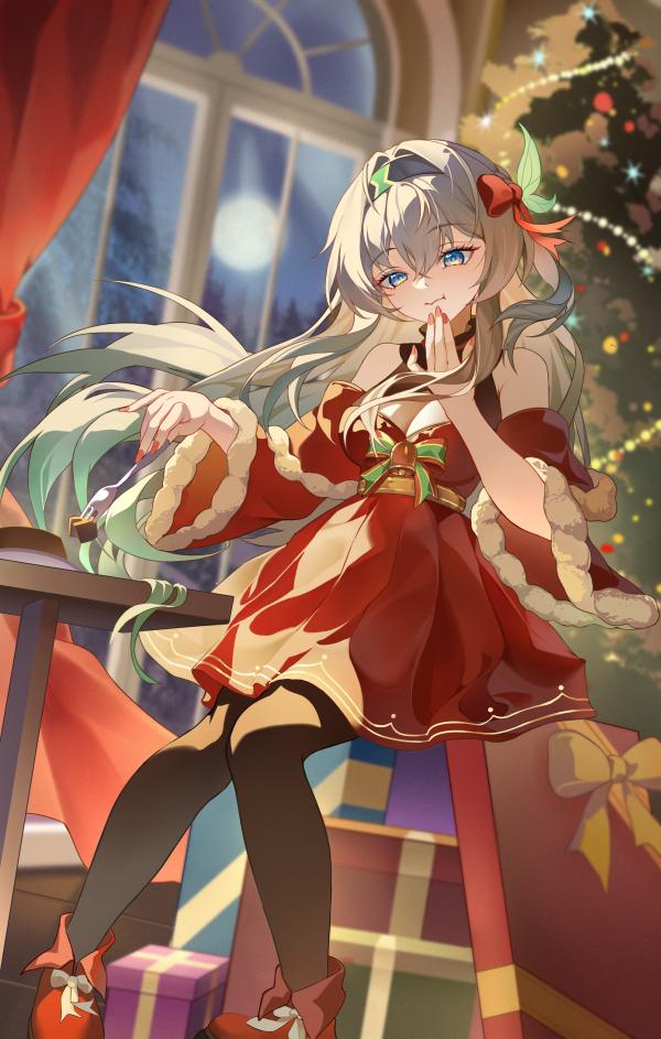 Firefly Honkai Star Rail Christmas Fanart by ederh #1133