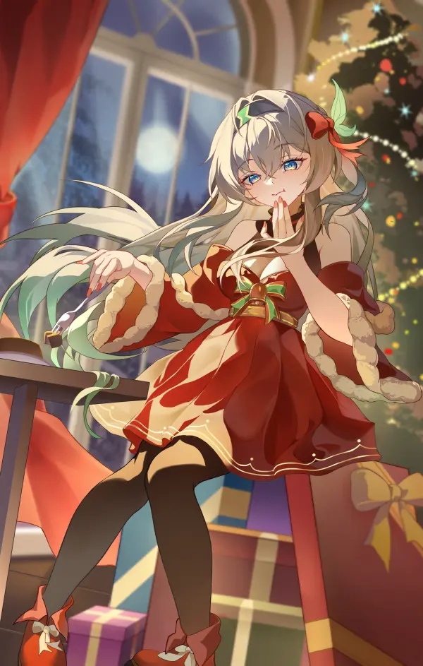 Firefly Honkai Star Rail Christmas Fanart by ederh #1133