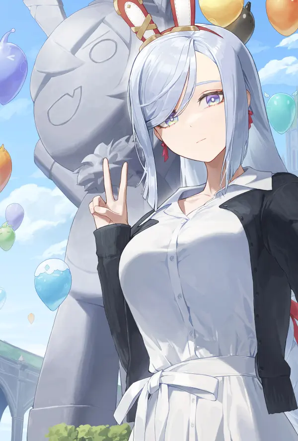 Shenhe's Day Out Genshin Impact HD Wallpaper by cotta (heleif) #1137
