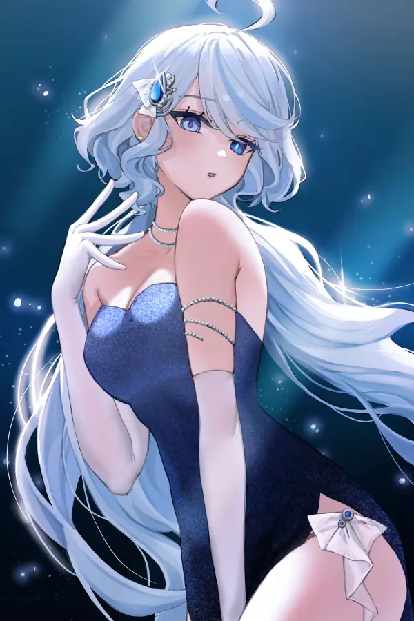 Furina Genshin Impact Stunning Fanart Wallpaper HD by ueng – Focalors Alternate Outfit #1151