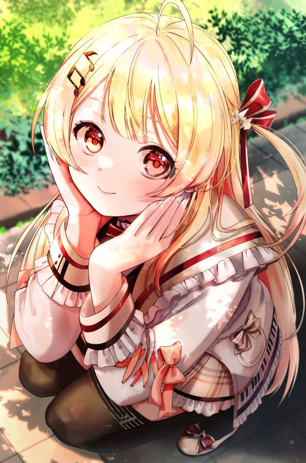 Otonose Kanade Hololive Fanart Wallpaper by hinata habi ss – Piano Keys Daylight Charm #1153