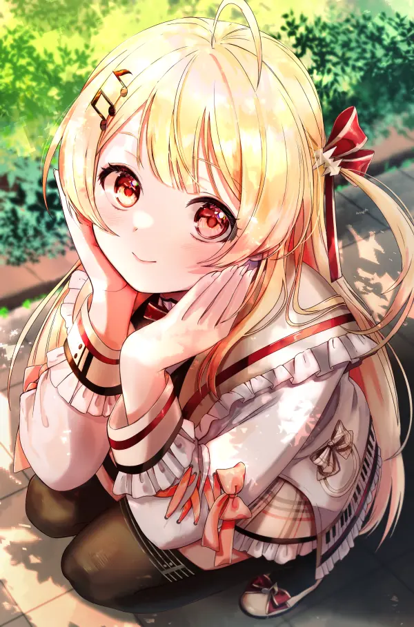 Otonose Kanade Hololive Fanart Wallpaper by hinata habi ss – Piano Keys Daylight Charm #1153