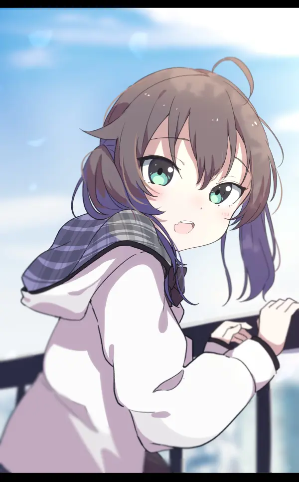 Charming Outdoor Natsuiro Matsuri Wallpaper – Hololive Fanart by Okota Mikan #1161