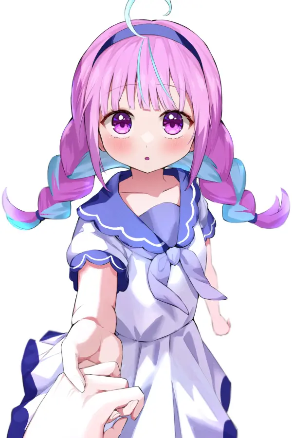 Enchanting Minato Aqua Fanart Wallpaper HD – Hololive Virtual Maid by hitsujisnow #1197