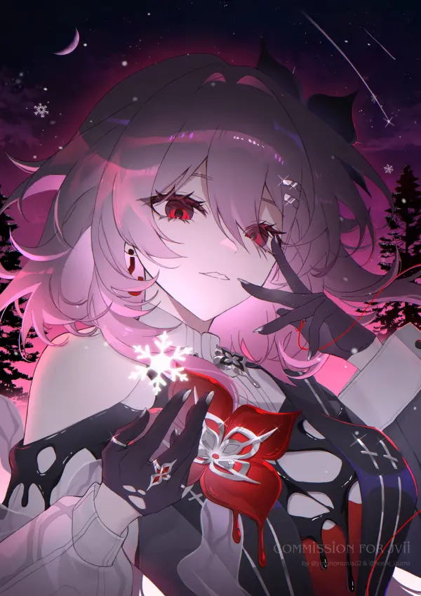 March 7th Evernight Honkai Star Rail Dark Wallpaper #1225