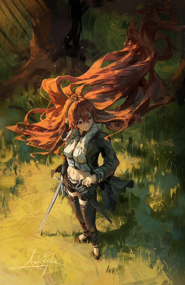 Eris Boreas Greyrat Forest Sword Wallpaper #1240