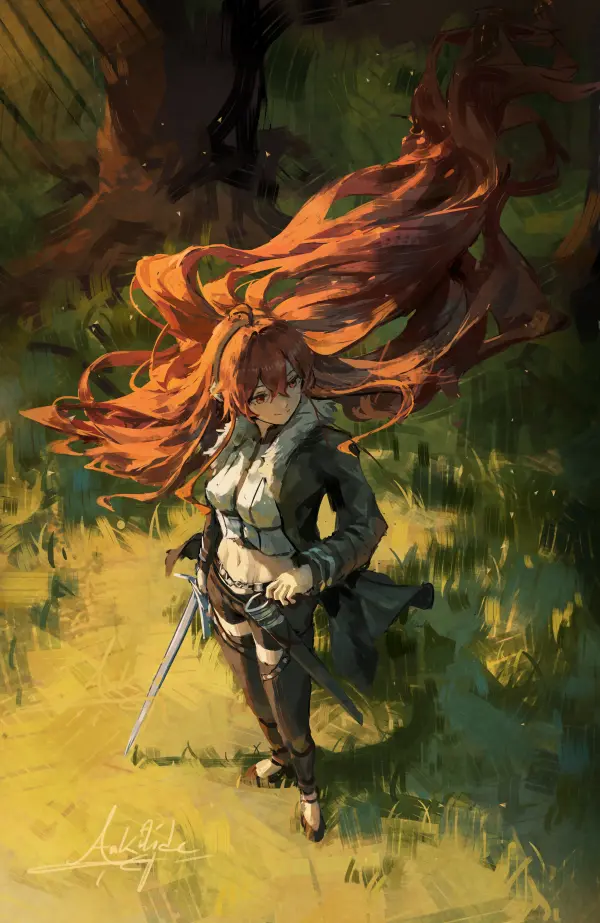 Eris Boreas Greyrat Forest Sword Wallpaper #1240