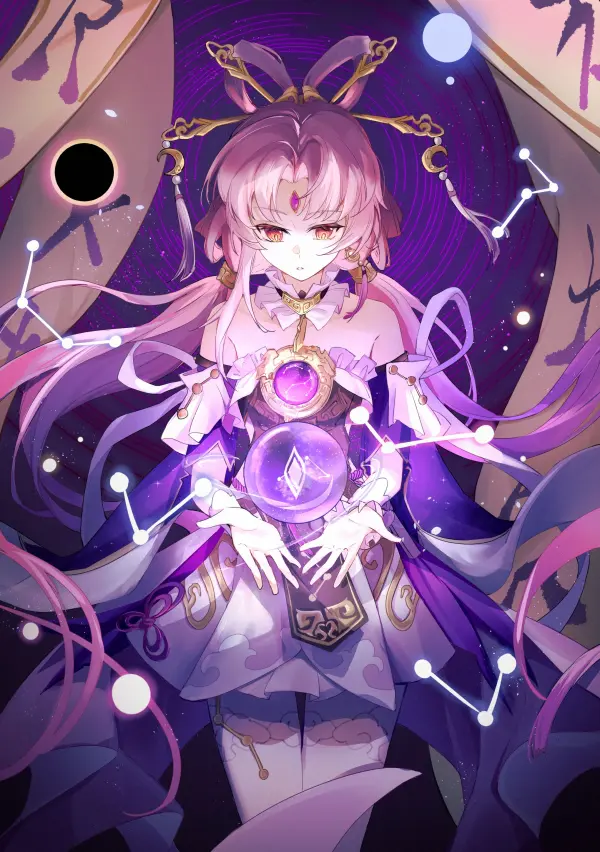 Fu Xuan Constellation Orbs Purple #1264