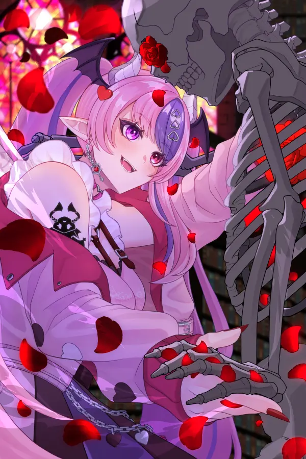 Ironmouse 15th Costume Heterochromia Smile Full HD #1277