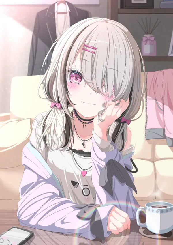 Asumi Sena Hand on Cheek Smile Full HD #1280
