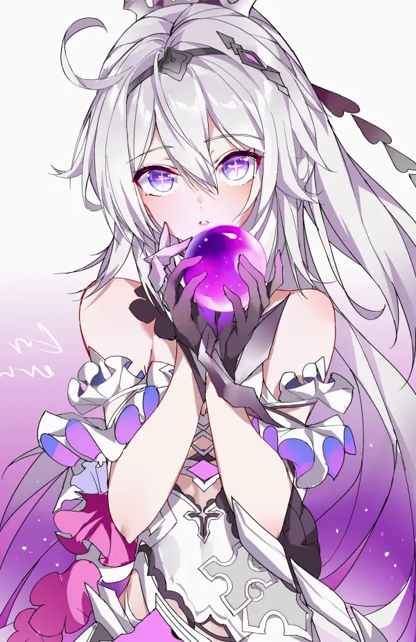 Kiana Kaslana Herrscher Finality Holding Orb Portrait #1293