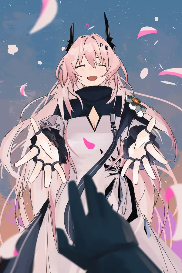 Theresa Reaching to Doctor Smiling 4K Portrait #1322
