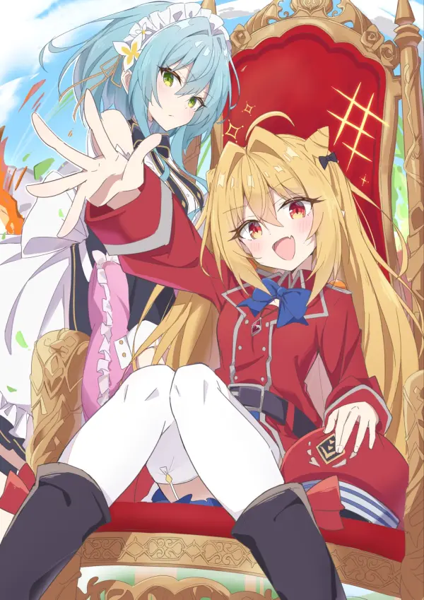 Terakomari & Villhaze Maid Outfits Throne HD #1349