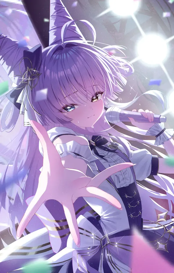 Tenko Shibuki Stage Lights Microphone FHD #1376