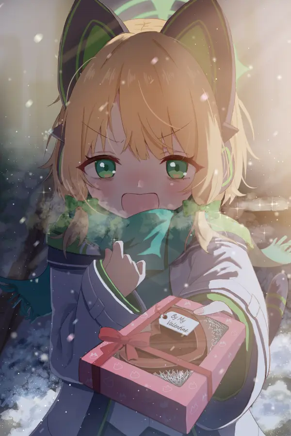 Saiba Midori Valentine Fanart by Mikumiku37 HD #1380