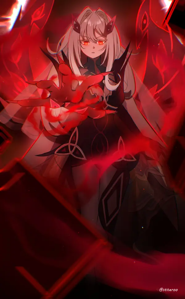 Ronova Genshin Impact Red Eyes Wallpaper 1080p #1382