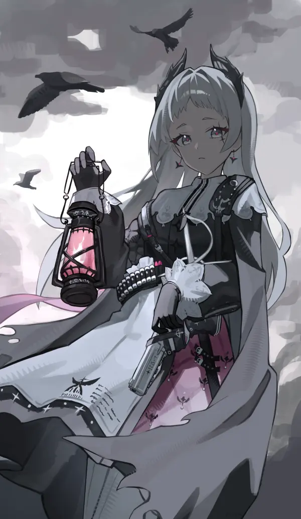 Irene Arknights Dark Aesthetic Wallpaper 2K #1394