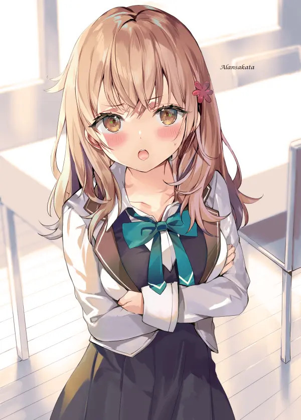 Maria Mikhailovna Kujou School Uniform Wallpaper 2K #1405