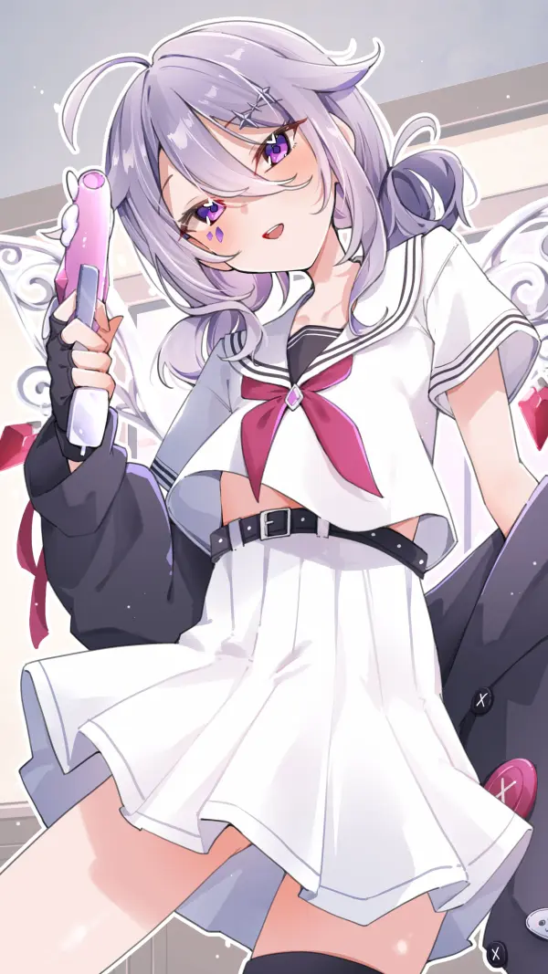 Koseki Bijou (Serafuku) School Girl Wallpaper 4K #1408