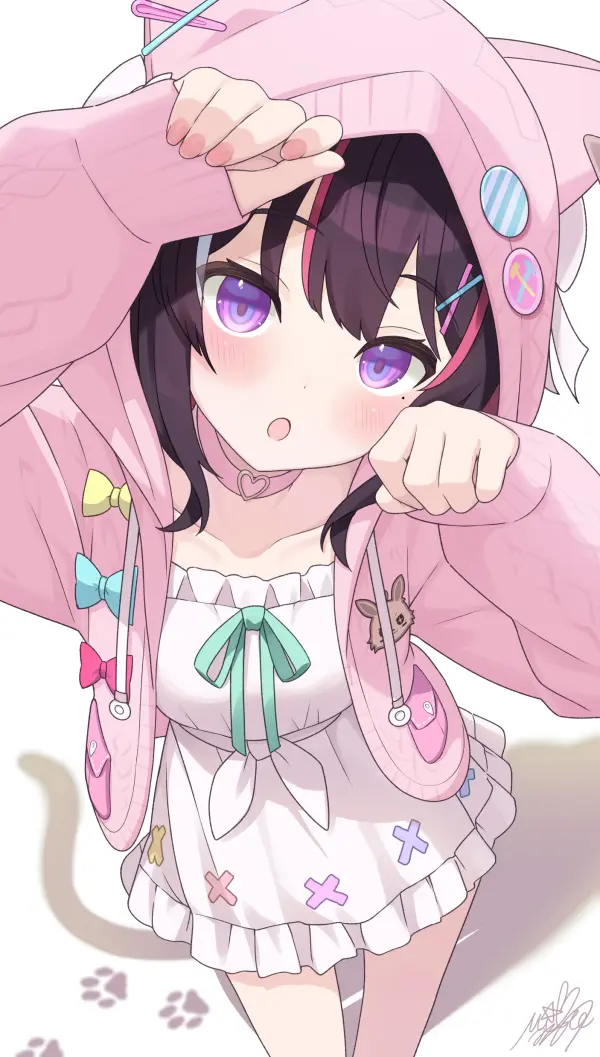 AZKi Yurufuwa Casual Hololive Wallpaper by Mille 1080p #1419