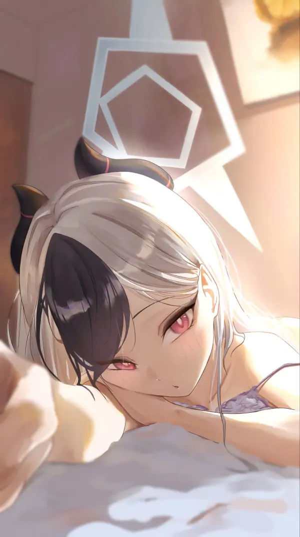 Soft Gaze Onikata Kayoko Art by Nukko2ny 1080p #1439