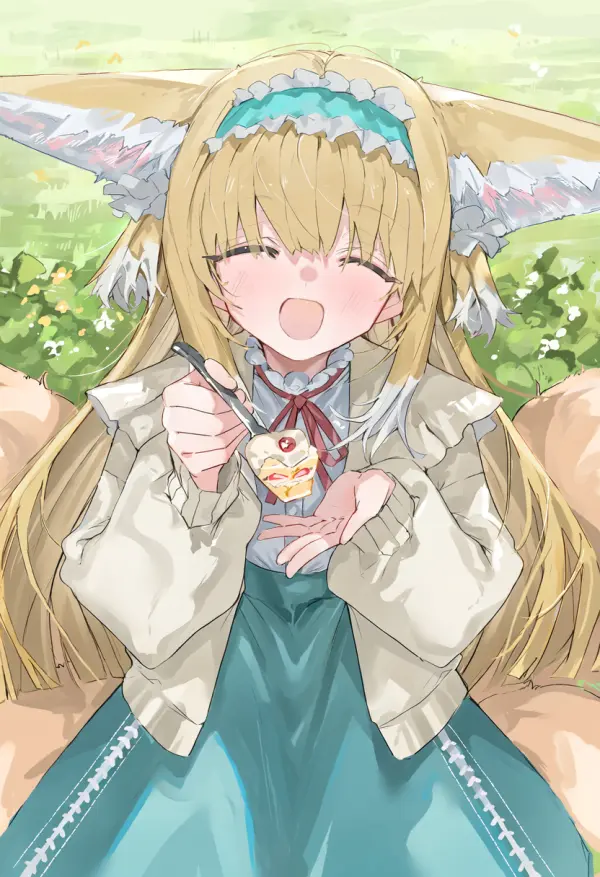 Joyful Cake Suzuran Art by Azurebird HD #1441