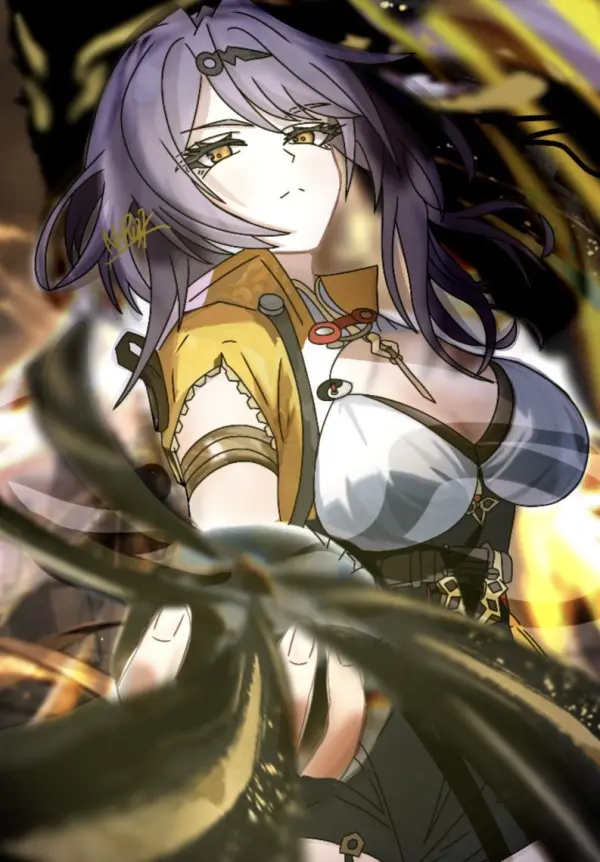 Fiery Yixuan Zenless Zone Zero Art by Neru 913 HD #1443