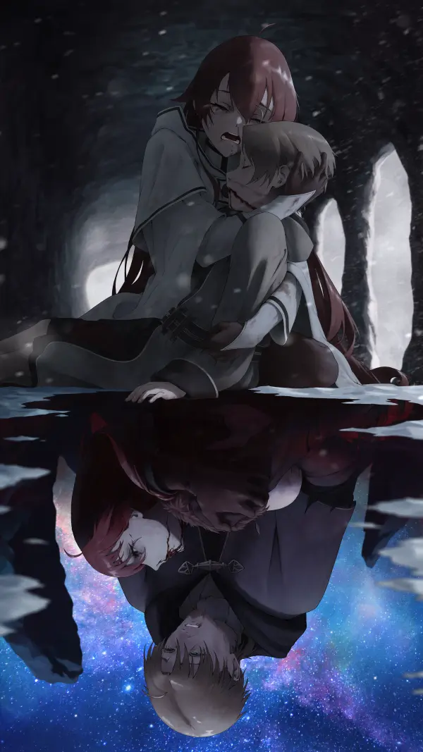 Heartbreaking Eris and Rudeus Art by Aqwariate 4K #1444
