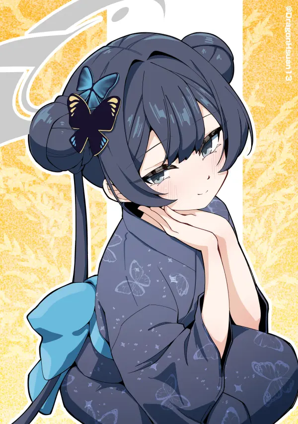 Ryuuge Kisaki Butterfly Kimono by Dragonhsuan13 4K #1447
