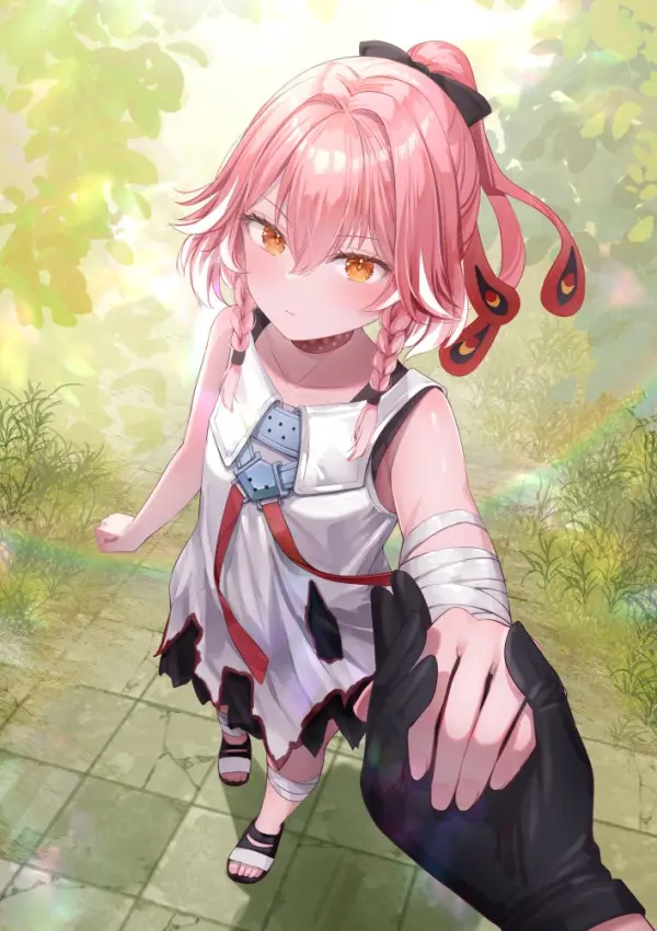 Changli Holding Hands by Akasaka Asa - Wuthering Waves HD #1453