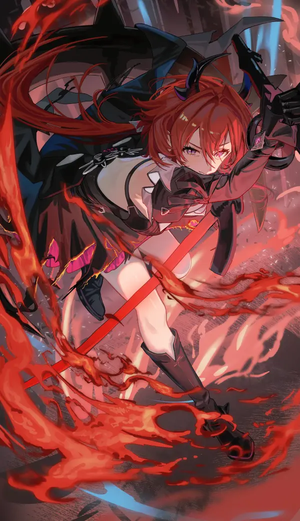 Surtr Holding Laevatain in Fire - Natsuba002 4K #1462