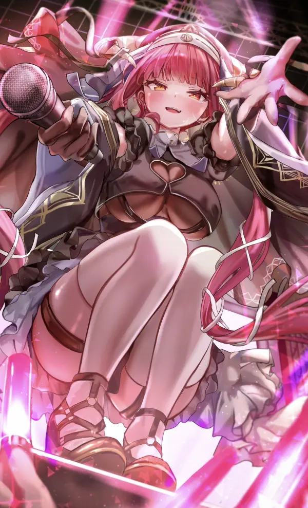 Glowing Idol Stage Portrait of Houshou Marine #1490