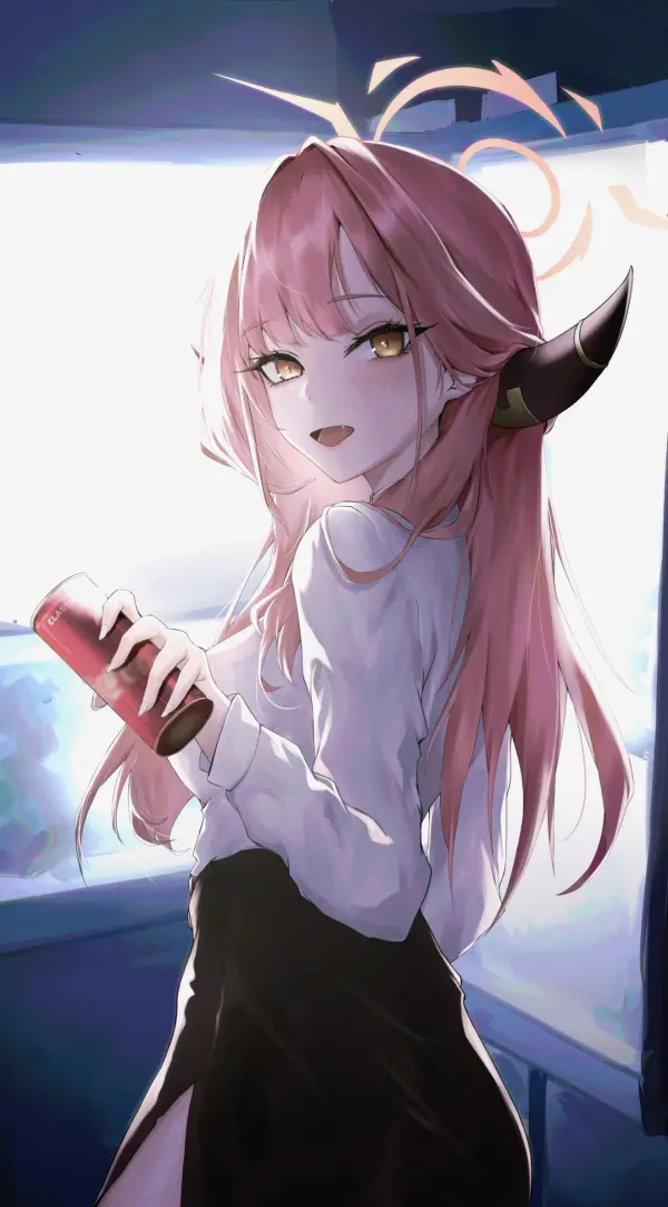 Backlit Rikuhachima Aru Soda Break Art by Biuyuyu #1496