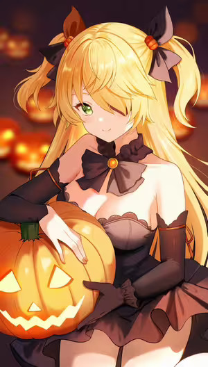 Fischl Prinzessin der Verurteilung Genshin Impact Halloween Wallpaper by nasii #291